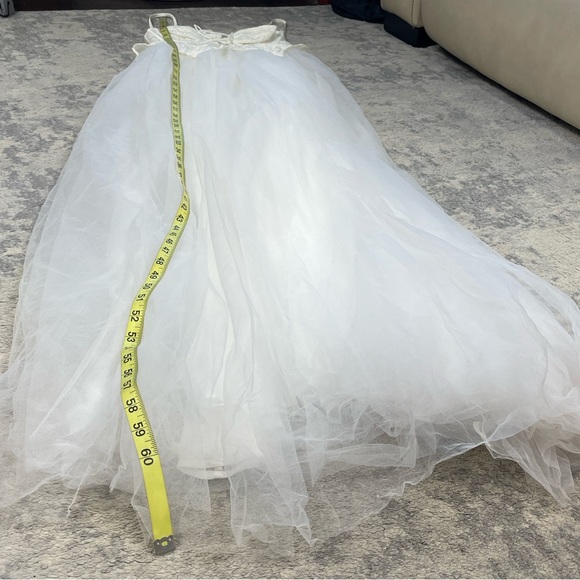 NWT For Love and Lemons Lily Bridal Dress White Corset Bustier Wedding Sz S - Picture 16 of 16